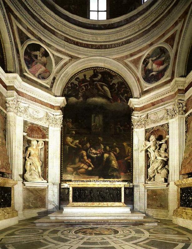 Raphael chigi chapel Norge oil painting art