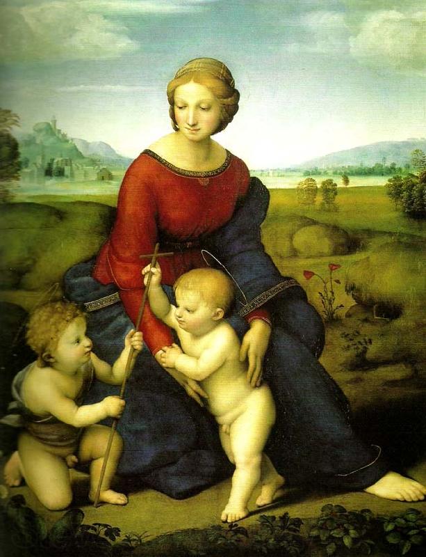 Raphael virgin and child with Norge oil painting art