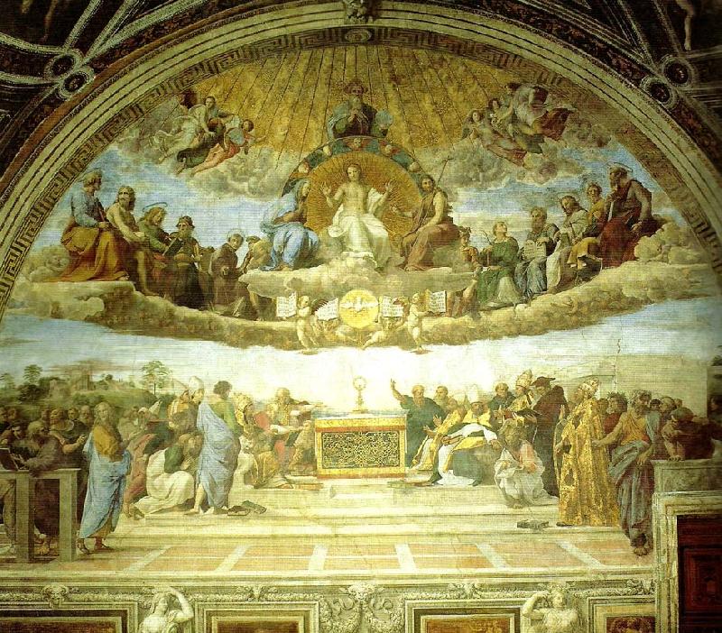 Raphael fresco, stanza della segnatura France oil painting art