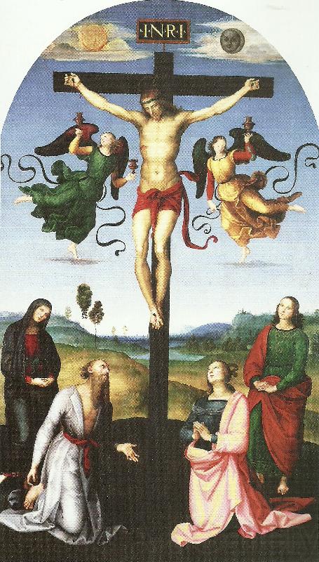 Raphael crucifixon with Spain oil painting art