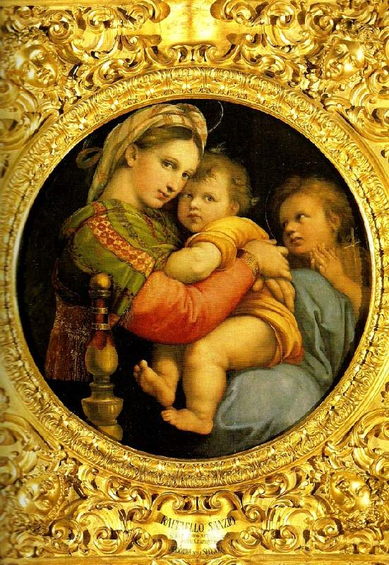 Raphael madonna della tenda France oil painting art
