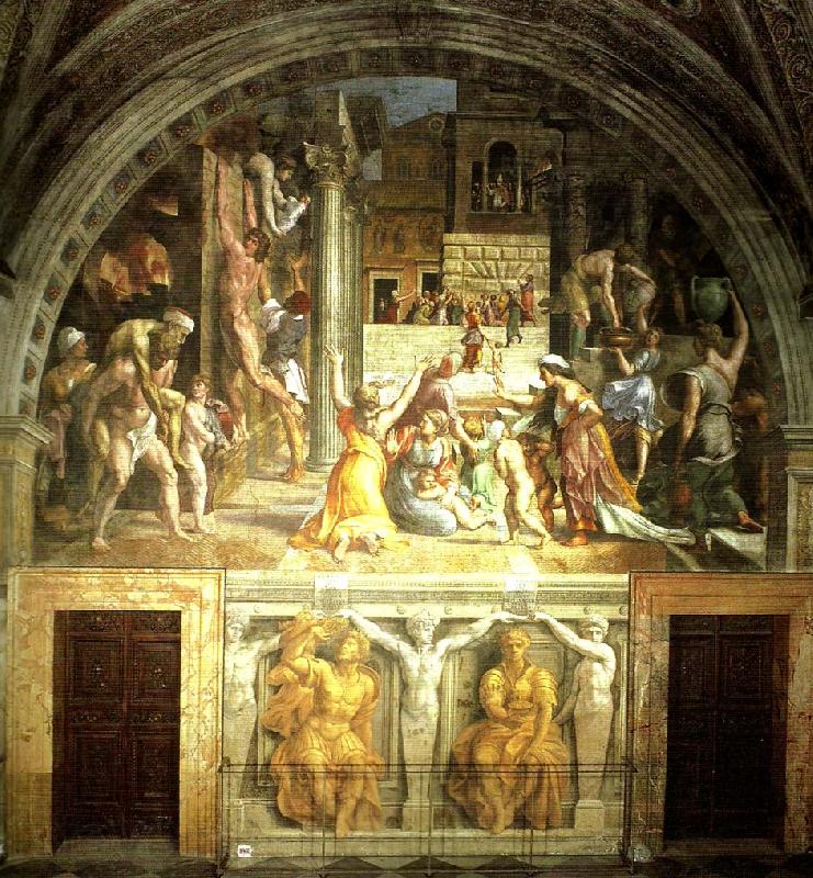 Raphael raphael in rome- in the service of the pope Spain oil painting art