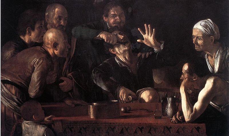 Caravaggio The Tooth Drawer