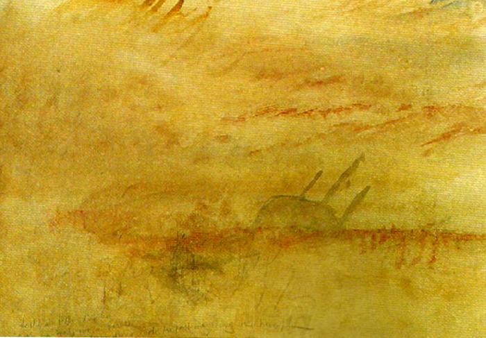 J.M.W.Turner lost to all hope France oil painting art