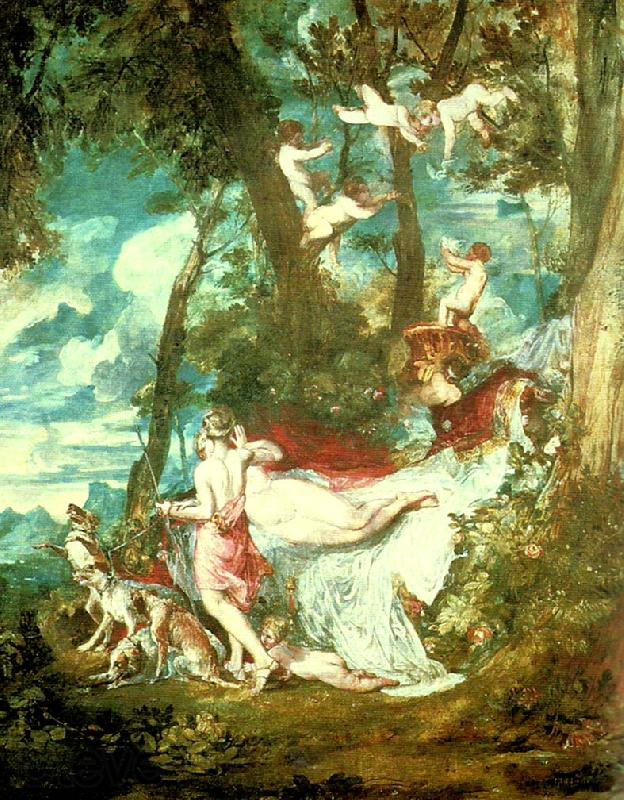 J.M.W.Turner venus and adonis France oil painting art