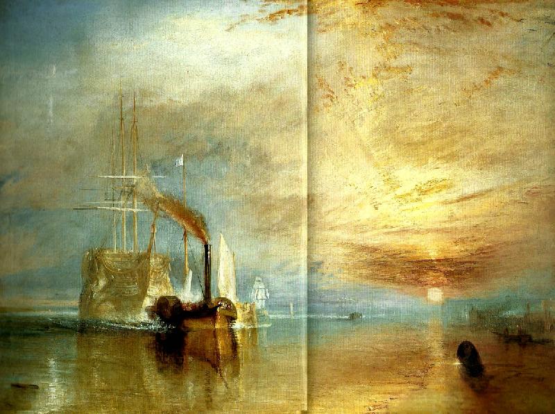 J.M.W.Turner the fighting temeraire France oil painting art