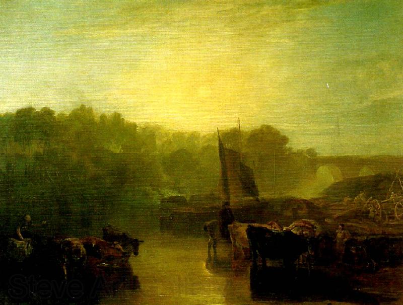 J.M.W.Turner dorchester mead France oil painting art