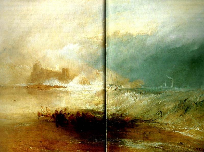 J.M.W.Turner wreckerscoast of northumberland Norge oil painting art