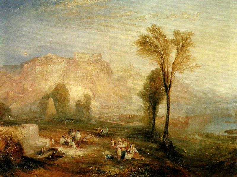 J.M.W.Turner the bright stone of honour and the tomb of marceau Norge oil painting art