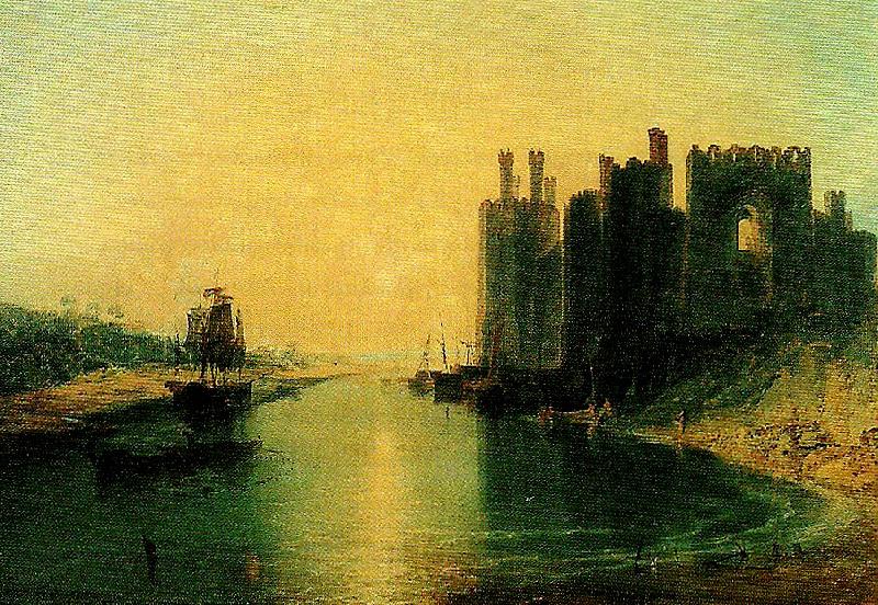 J.M.W.Turner caernarvon castle Germany oil painting art