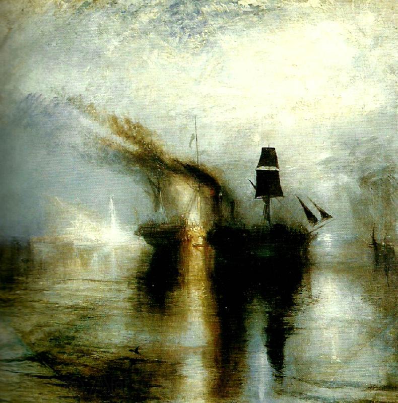 J.M.W.Turner peace burial at sea Norge oil painting art