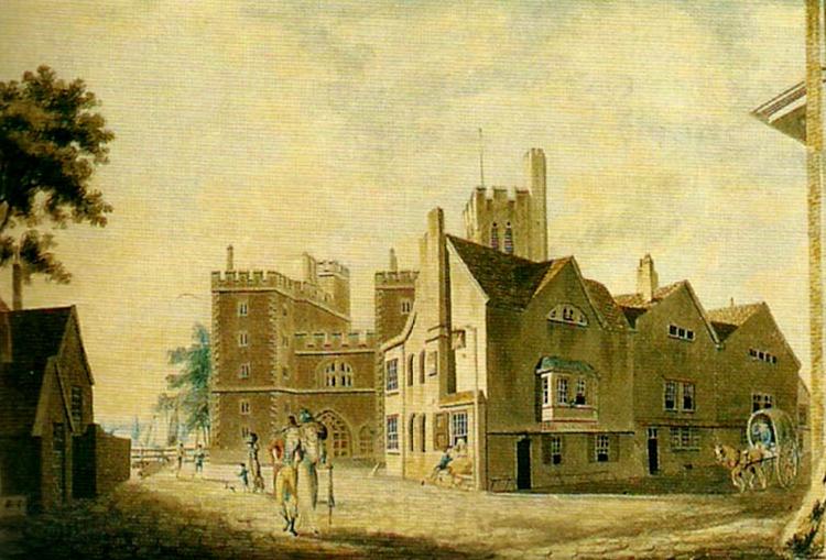 J.M.W.Turner the archbishop's palace, lambeth Norge oil painting art