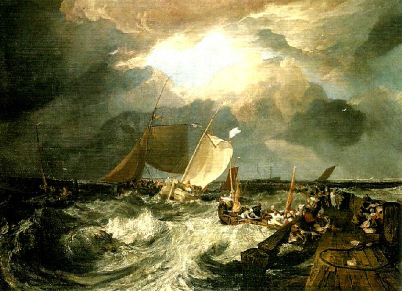 J.M.W.Turner calais pier Germany oil painting art