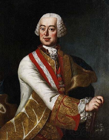 Anonymous Portrait of en:Leopold Josef Graf Daun (1705-1766), Austrian field marshal Spain oil painting art