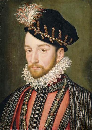 Anonymous Portrait of Charles IX of France, Germany oil painting art