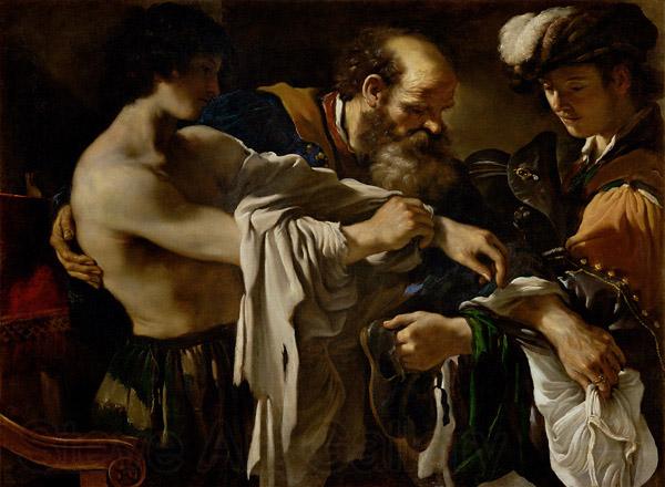 GUERCINO Return of the Prodigal Son Norge oil painting art