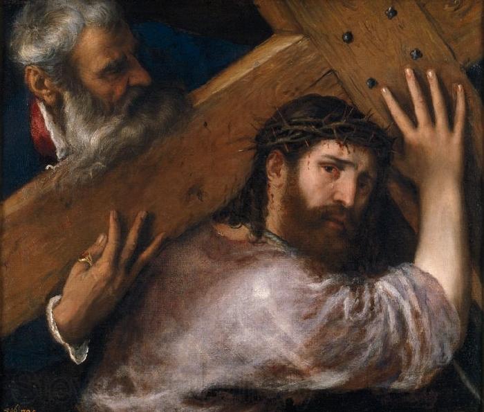 Titian Christ Carrying the Cross Norge oil painting art