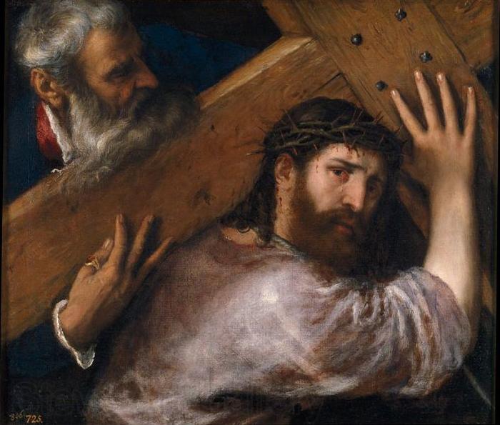 Titian Christ Carrying the Cross Spain oil painting art