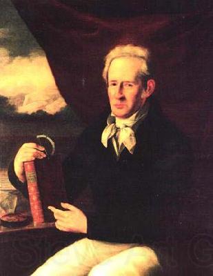 Anonymous Portrait of Andres Manuel del Rio Spanish-Mexican geologist and chemist. Spain oil painting art