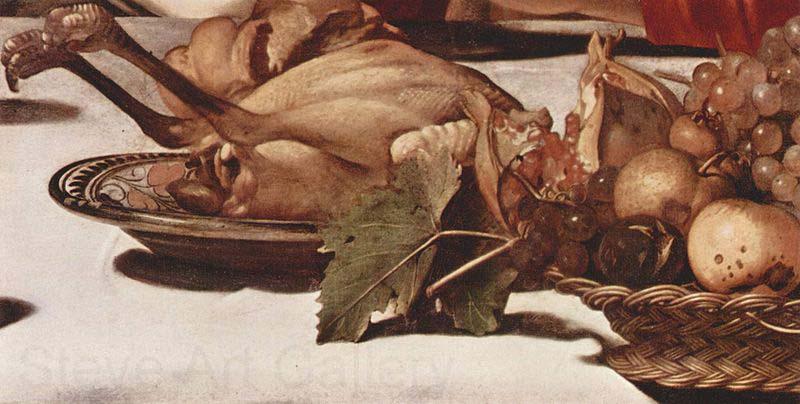 Caravaggio Christus in Emmaus Norge oil painting art