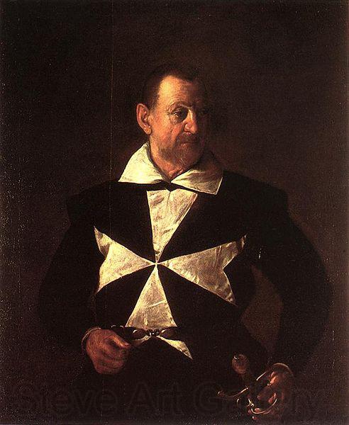 Caravaggio Portrait of Antonio Martelli. France oil painting art