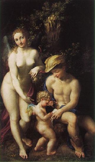 Correggio Painting Norge oil painting art