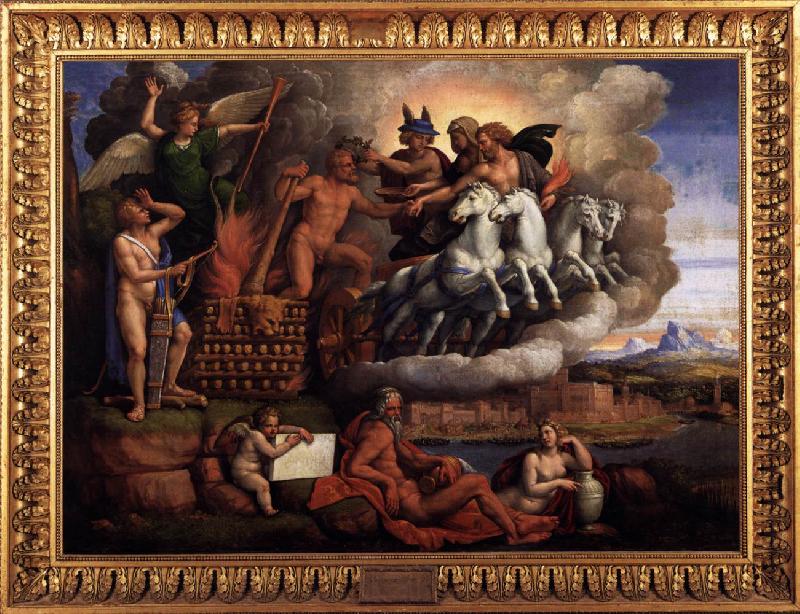 Garofalo Apotheosis of Hercules France oil painting art