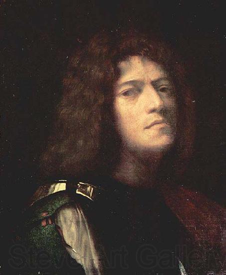 Giorgione Self-portrait Norge oil painting art
