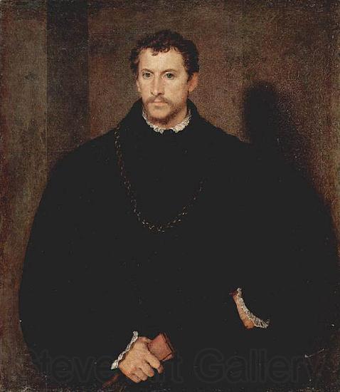 Titian Portrat eines jungen Mannes France oil painting art