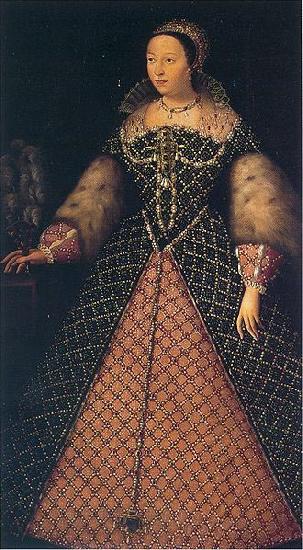 Anonymous Portrait of Caterina de' Medici Norge oil painting art