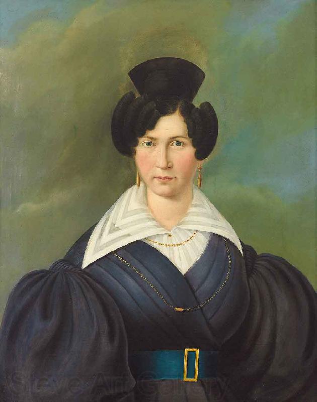 Anonymous Portrait of a lady Spain oil painting art