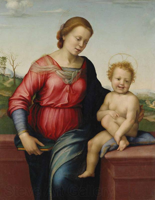 FRANCIABIGIO Madonna and Christ Child Norge oil painting art