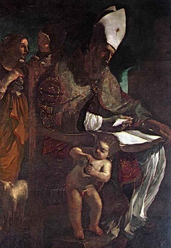 GUERCINO St Augustine France oil painting art