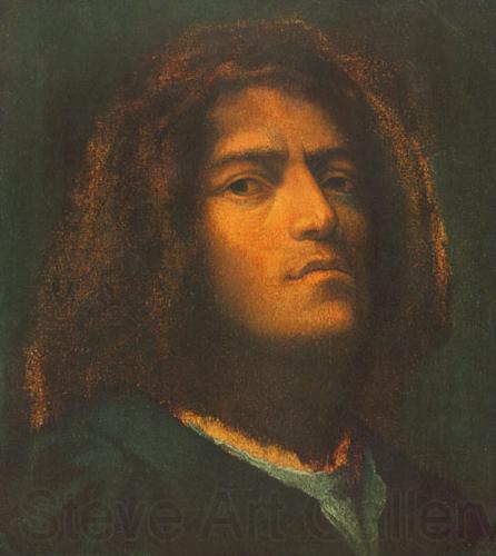 Giorgione portrait Norge oil painting art