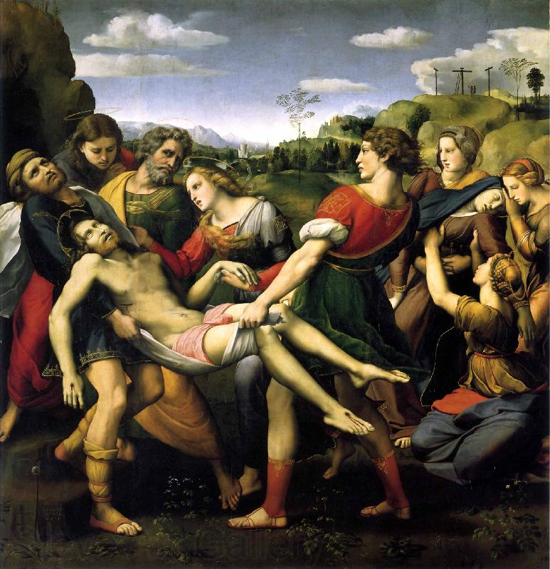 Raphael The Deposition Norge oil painting art