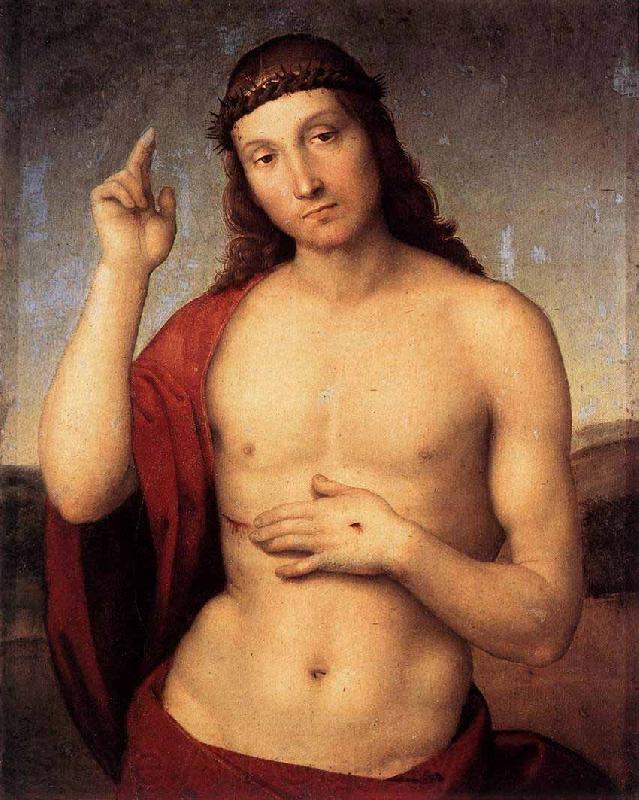 Raphael Christ Blessing France oil painting art