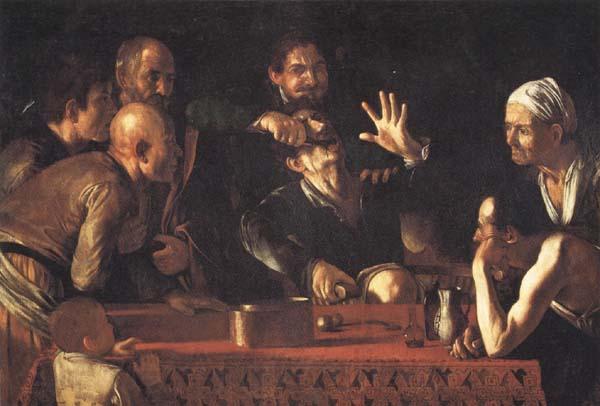 Caravaggio The Tooth Puller Norge oil painting art
