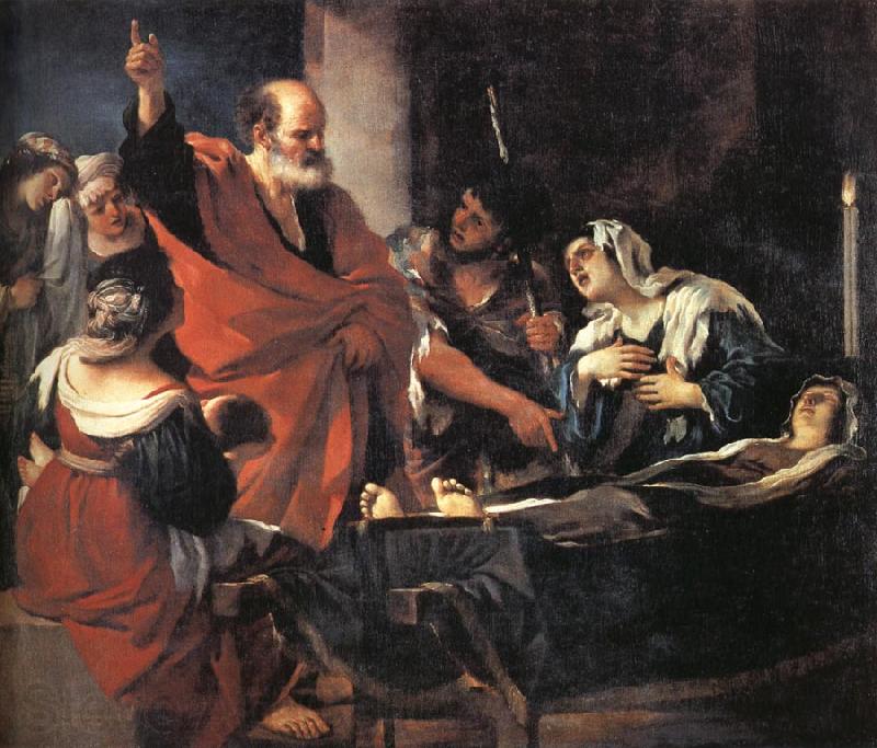 GUERCINO St.Peter Revives Tbitha