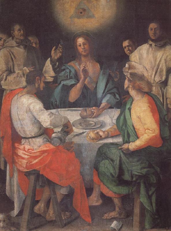 Pontormo The Supper at Emmaus Spain oil painting art