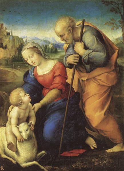 Raphael The Holy Family wtih a Lamb Spain oil painting art
