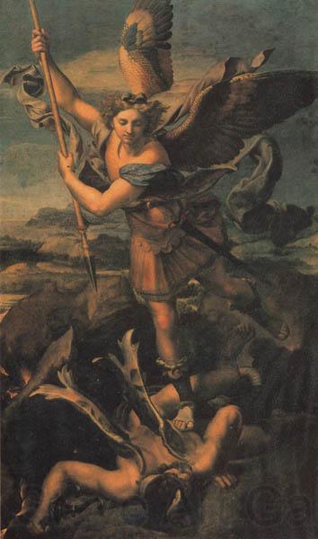 Raphael St.Michael Victorious,known as the Great St.Michael Spain oil painting art