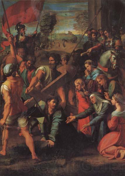 Raphael Christ Falls on the Road to Calvary Germany oil painting art