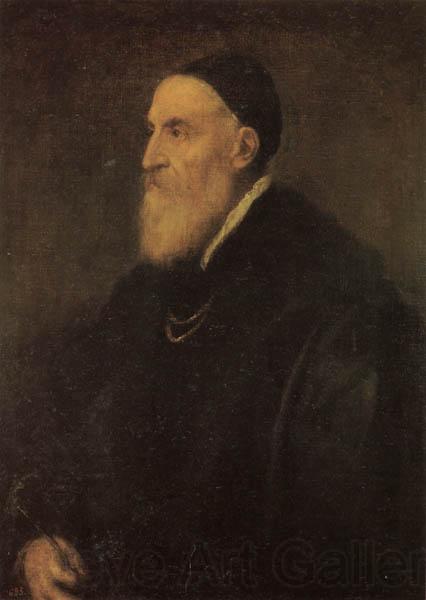 Titian Self-Portrait Spain oil painting art