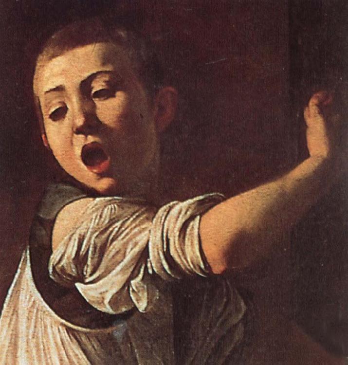 Caravaggio Details of Martyrdom of St.Matthew Spain oil painting art