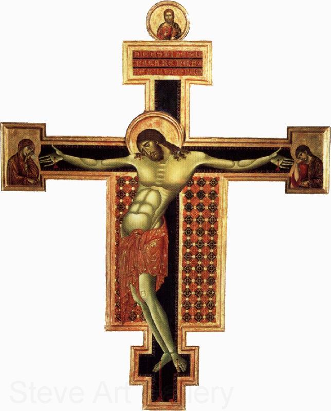 Cimabue Crucifix Norge oil painting art