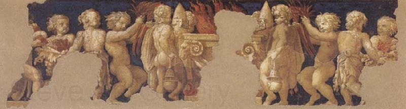 Correggio Frieze depicting the Christian Sacrifice Spain oil painting art