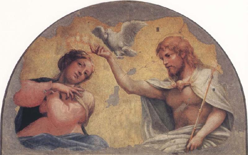 Correggio Coronation of the Virgin Norge oil painting art