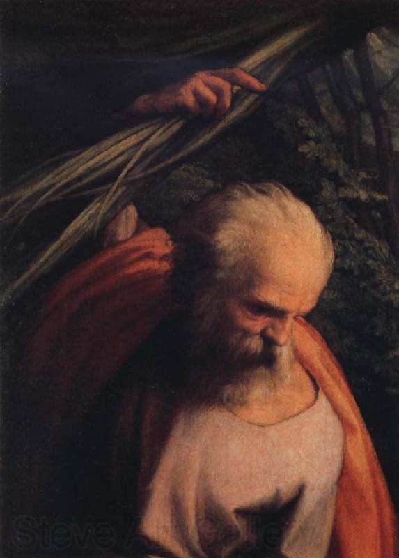 Correggio Details of Rest on the Flight into Egypt with Saint Francis