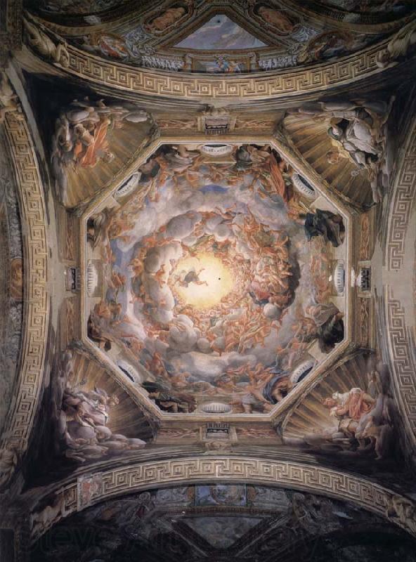 Correggio Assumption of the Virgin,cupola France oil painting art