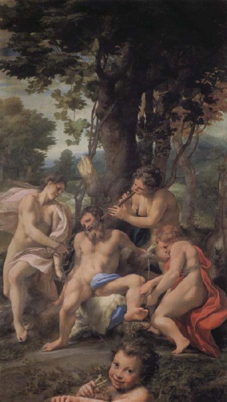 Correggio Allegory of Vice Spain oil painting art